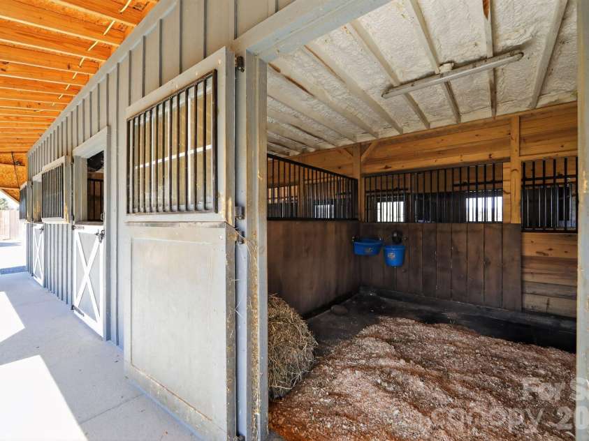 261 & 277 Bent River Farm Road, Pisgah Forest, NC 28768.  MLS# CAR4380957, YatesRealty ID 36835. Matted Stalls