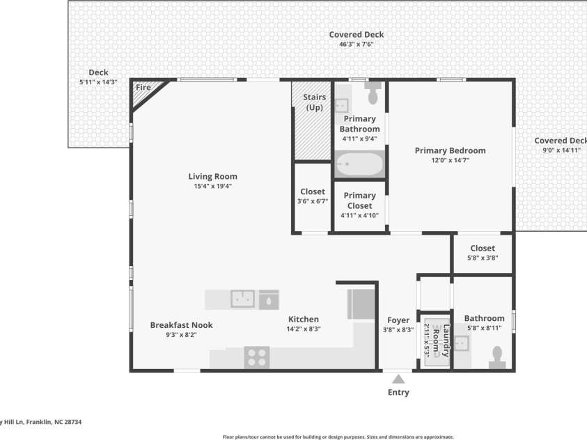 61 Misty Hill Lane, Franklin, NC 28734.  MLS# CAR4400232, YatesRealty ID 36849. 