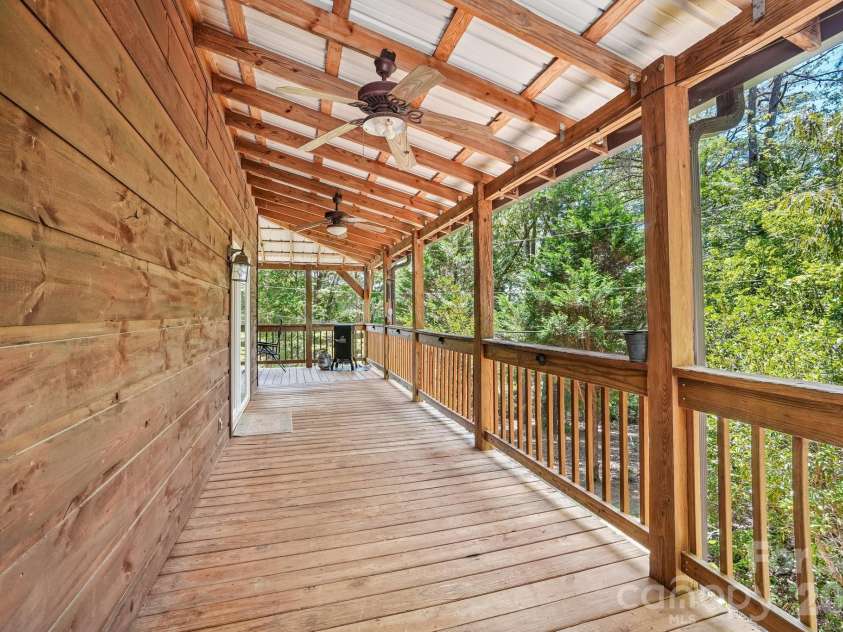 61 Misty Hill Lane, Franklin, NC 28734.  MLS# CAR4400232, YatesRealty ID 36849. Porch or deck on 3 sides