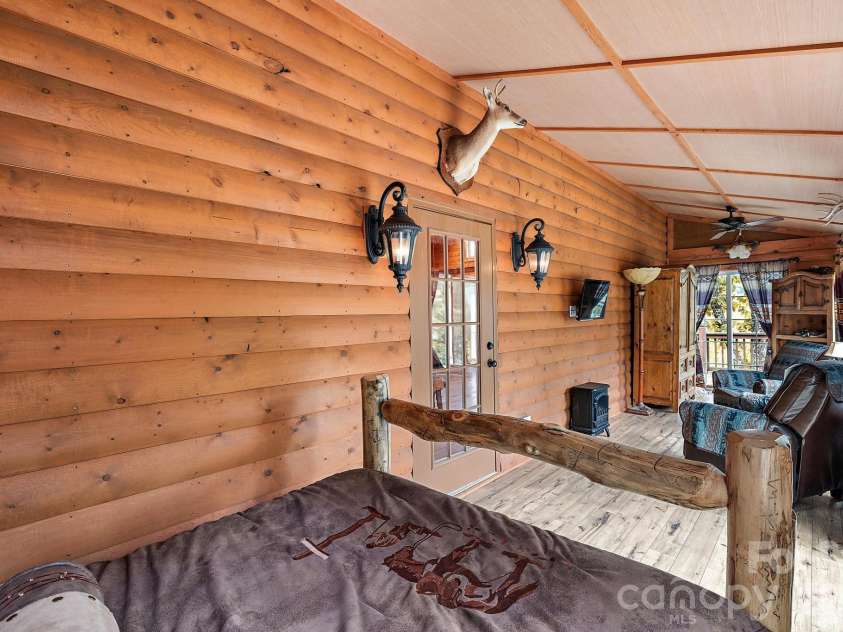 1158 Staghorn Road, Purlear, NC 28665.  MLS# CAR4343107, YatesRealty ID 3685. Sun Room