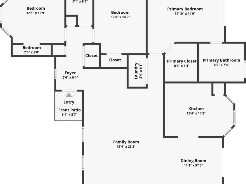 2940 Hosta Drive, Charlotte, NC 28269.  MLS# CAR4398413, YatesRealty ID 36862. 
