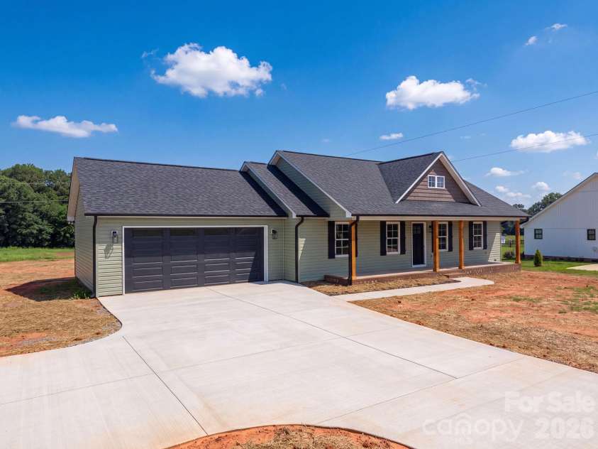 307 Northbrook III School Road, Vale, NC 28168.  MLS# CAR4403635, YatesRealty ID 36876. Front Left View