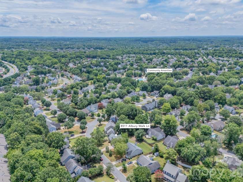 8511 Albury Walk Lane, Charlotte, NC 28277.  MLS# CAR4403650, YatesRealty ID 36880. 