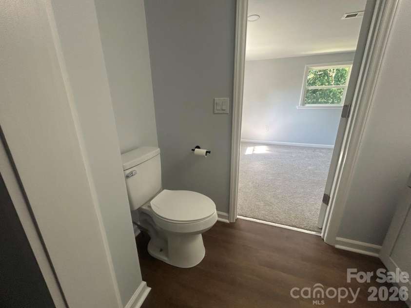 1150 Radcliff Road, Chester, SC 29706.  MLS# CAR4401504, YatesRealty ID 36885. COMMODE VIEWING OUT TO BEDROOM