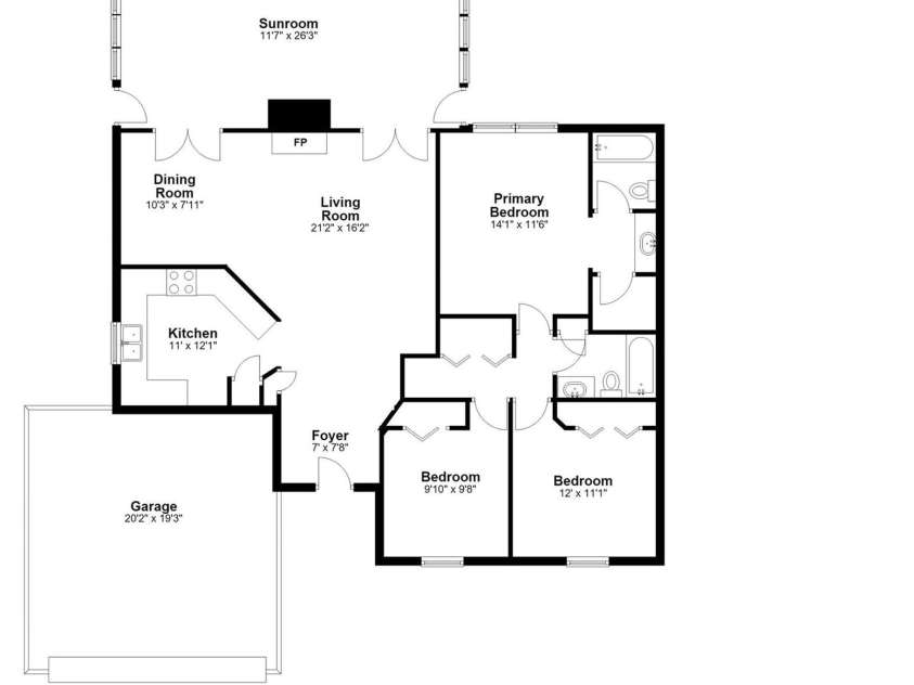 4126 Carroll Ridge Court, High Point, NC 27265.  MLS# CAR4403857, YatesRealty ID 36886. 