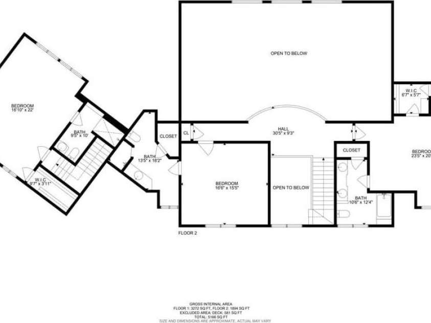 17 Sunset Trace, Highlands, NC 28741.  MLS# CAR4403993, YatesRealty ID 36901. Main Level Floor Plan