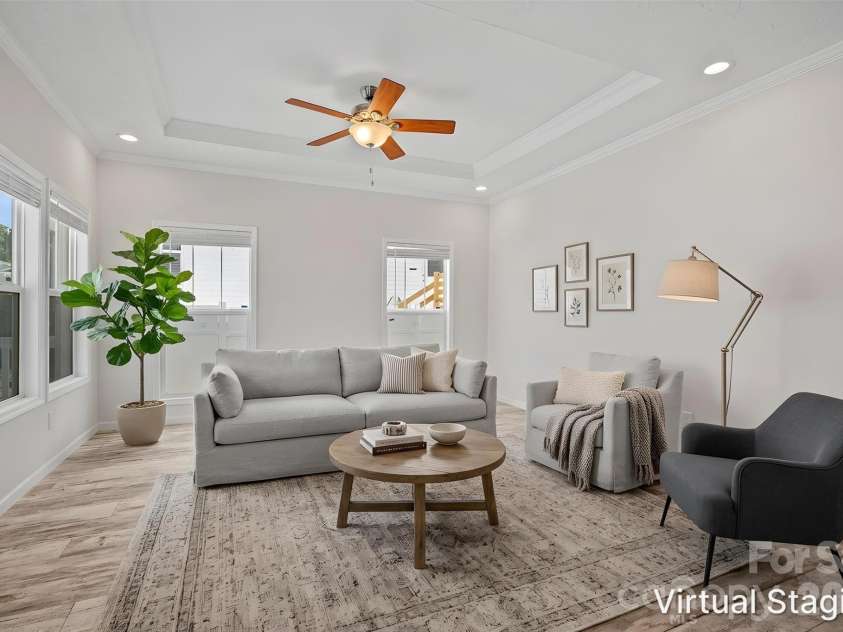 128 Bellamy Road, Asheville, NC 28806.  MLS# CAR4404256, YatesRealty ID 36906. Virtually Staged