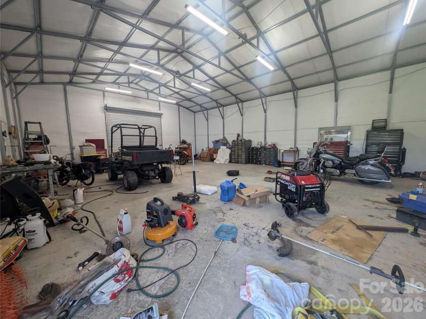 5728 Walker Way, Kings Mountain, NC 28086.  MLS# CAR4404021, YatesRealty ID 36909. 30' x 40' workshop with power.