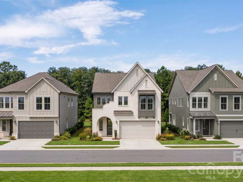 1124 Berryhill Road, Charlotte, NC 28208.  MLS# CAR4403882, YatesRealty ID 36915. 3D Rendering of 3 Single Family Homes on Berryhill Road