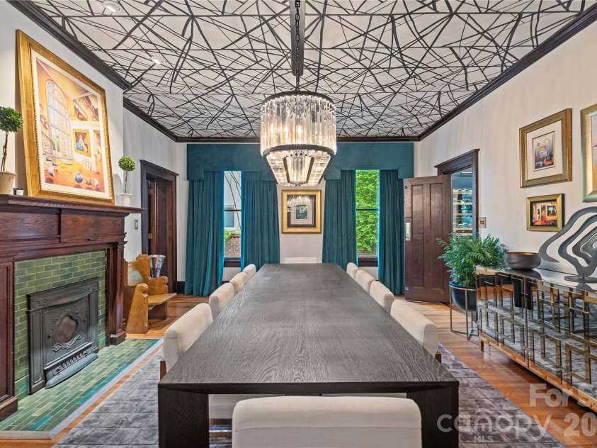 2100 The Plaza Road, Charlotte, NC 28205.  MLS# CAR4403226, YatesRealty ID 36916. Dining Room