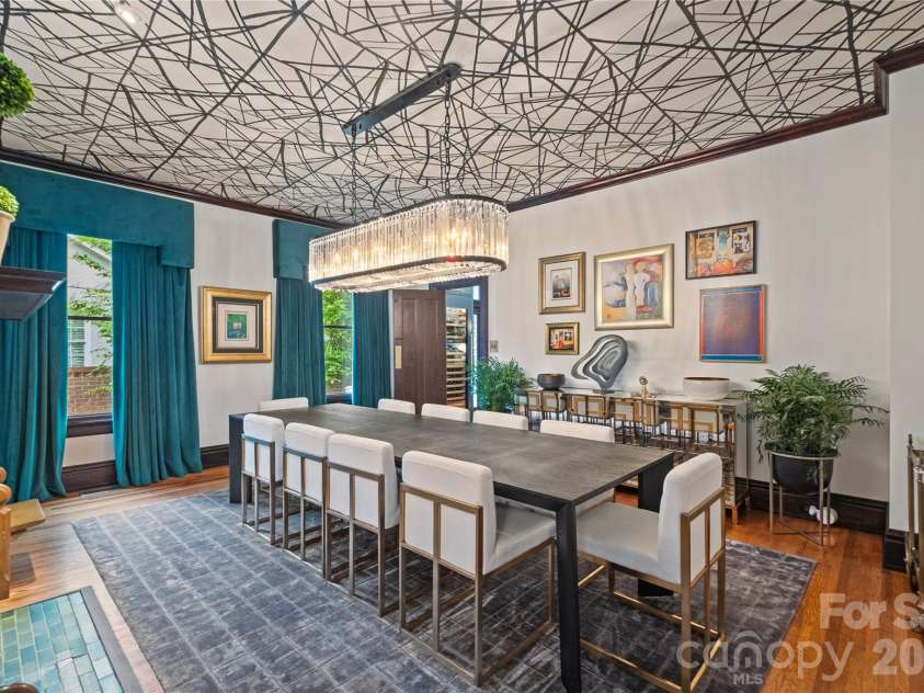 2100 The Plaza Road, Charlotte, NC 28205.  MLS# CAR4403226, YatesRealty ID 36916. Dining Room