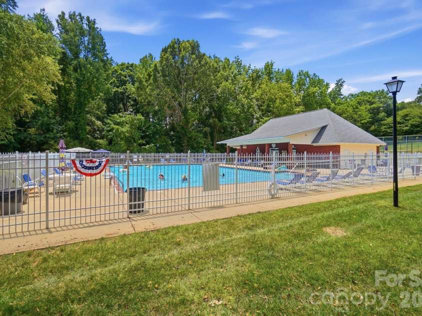 6017 Colton Ridge Drive, Indian Trail, NC 28079.  MLS# CAR4401537, YatesRealty ID 36949. Community Pool