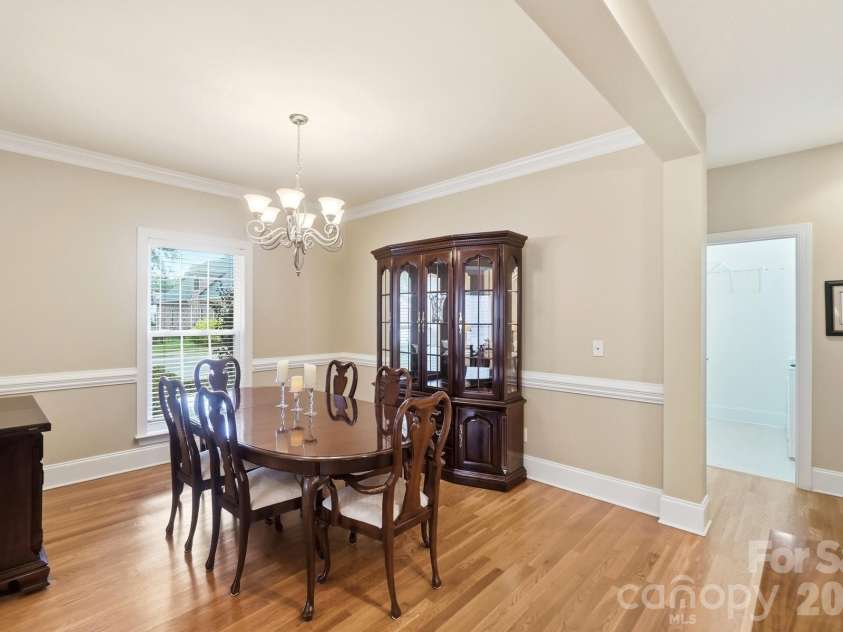 6017 Colton Ridge Drive, Indian Trail, NC 28079.  MLS# CAR4401537, YatesRealty ID 36949. Dining Room