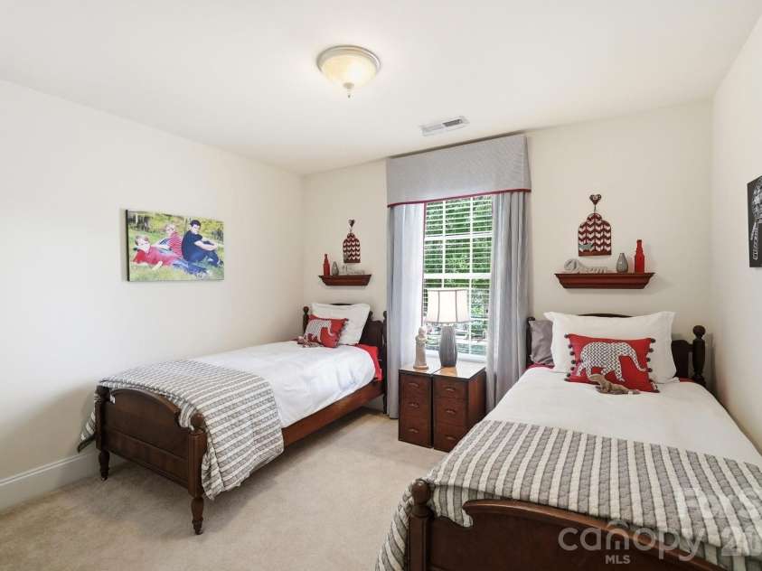6017 Colton Ridge Drive, Indian Trail, NC 28079.  MLS# CAR4401537, YatesRealty ID 36949. Secondary Bedroom