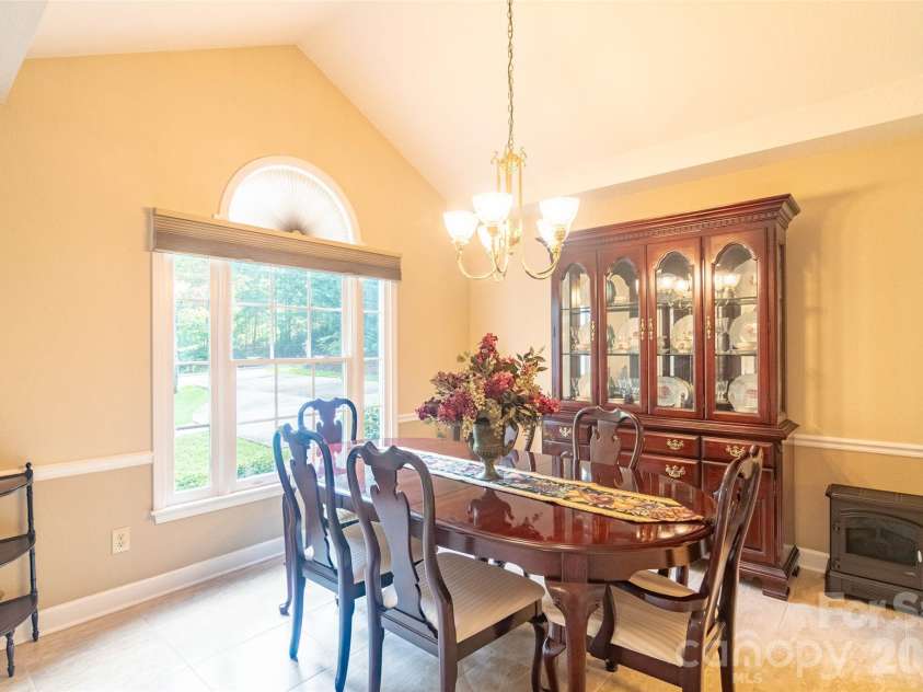 30 Brookside Drive, Columbus, NC 28722.  MLS# CAR4402139, YatesRealty ID 36972. Dining room