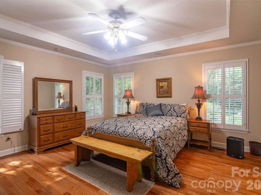 30 Brookside Drive, Columbus, NC 28722.  MLS# CAR4402139, YatesRealty ID 36972. Main Bedroom