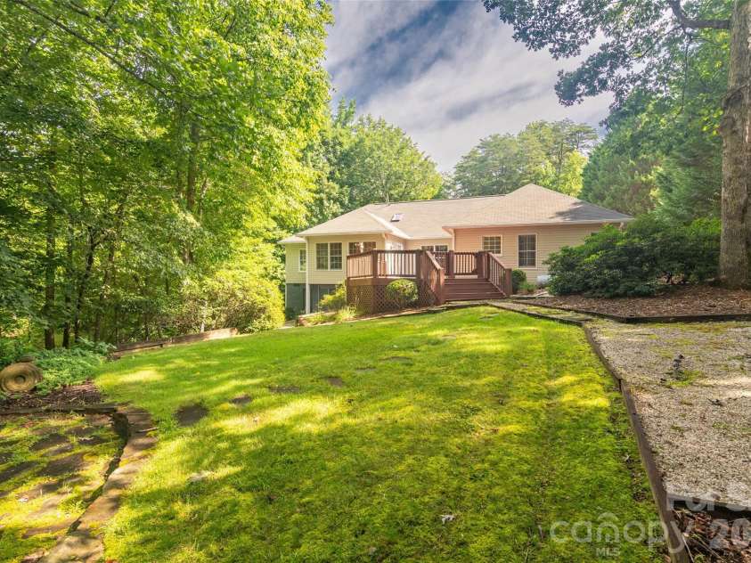 30 Brookside Drive, Columbus, NC 28722.  MLS# CAR4402139, YatesRealty ID 36972. Rear