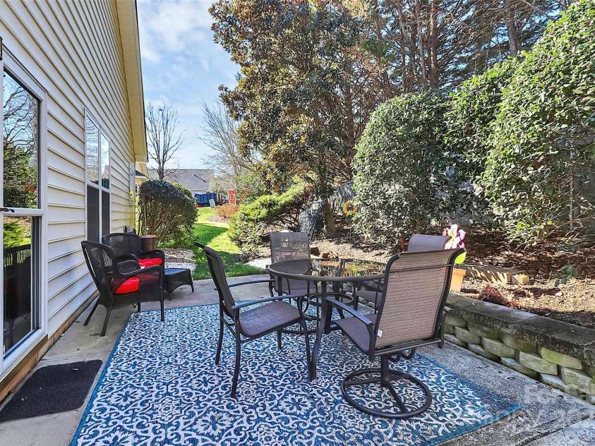 3229 Sapphire Lane, Fort Mill, SC 29708.  MLS# CAR4220296, YatesRealty ID 3698. Rear Patio area