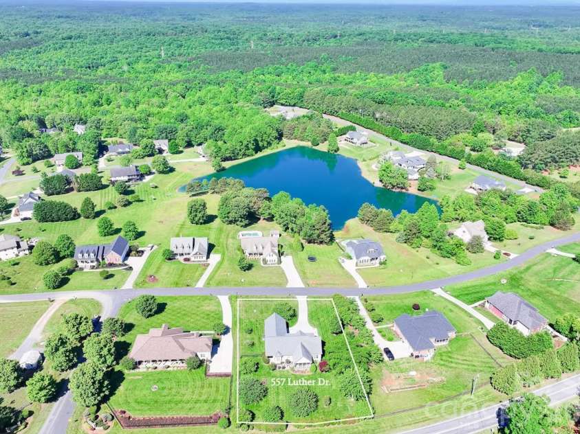 557 Luther Drive, Iron Station, NC 28080.  MLS# CAR4352415, YatesRealty ID 3698. 