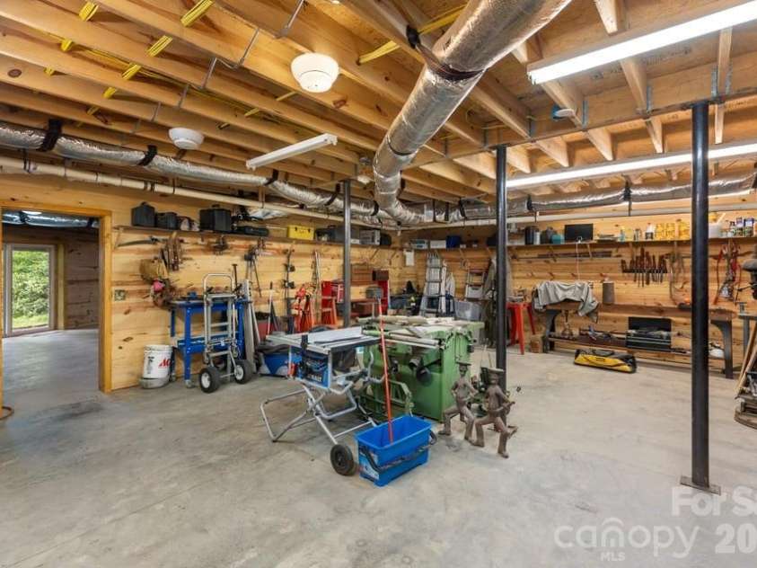 4435 Flat Mountain Road, Highlands, NC 28741.  MLS# CAR4402768, YatesRealty ID 36981. Workshop