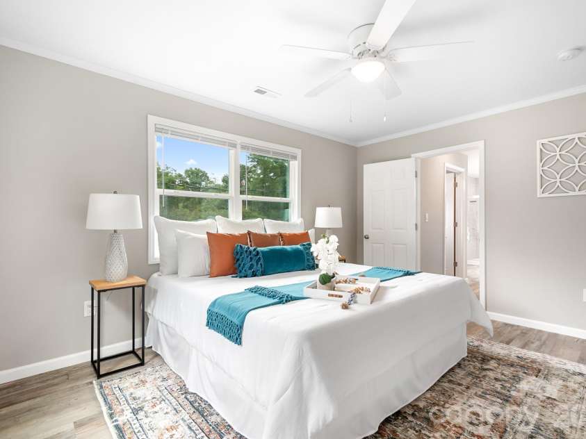 3388 Rhyne Forest Road, Iron Station, NC 28080.  MLS# CAR4402523, YatesRealty ID 36990. Primary bedroom