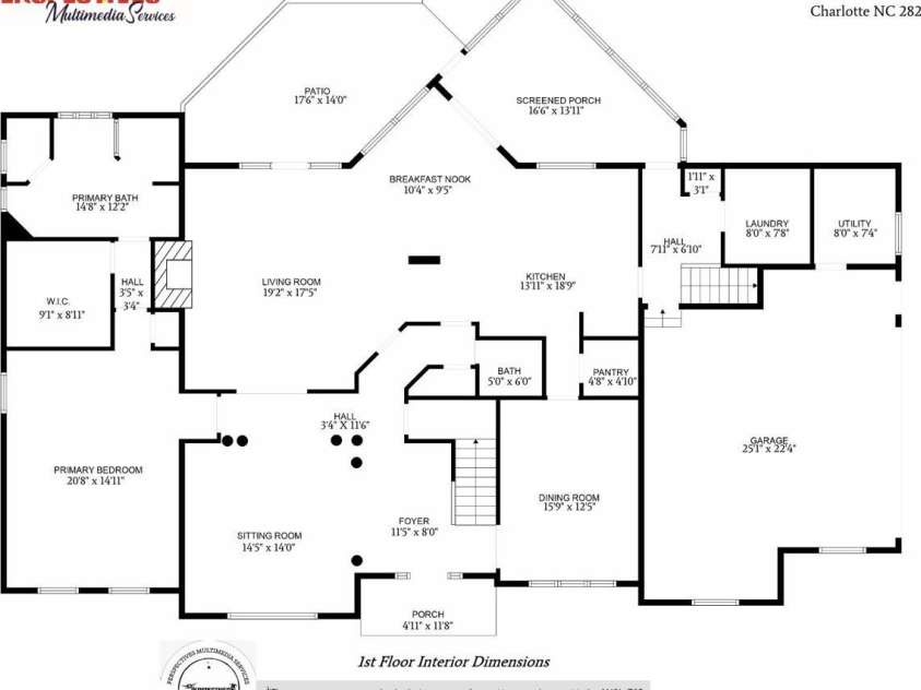 7000 Old Providence Road, Charlotte, NC 28226.  MLS# CAR4286835, YatesRealty ID 37. 