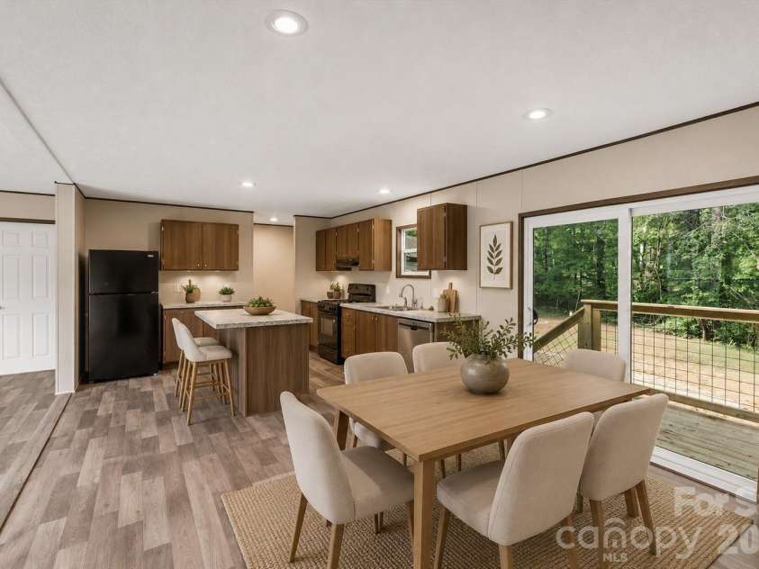 135 Jack Taylor Road, Marion, NC 28752.  MLS# CAR4399296, YatesRealty ID 37006. Virtually staged kitchen