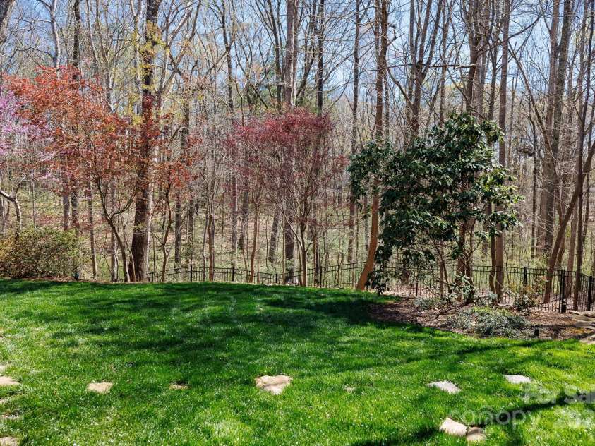 4232 Belle Meade Circle, Belmont, NC 28012.  MLS# CAR4238225, YatesRealty ID 3702. Back yard