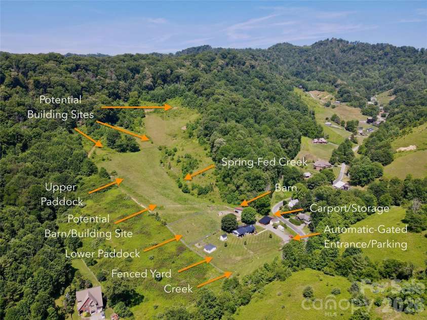 419 Fletcher Branch Road, Vilas, NC 28692.  MLS# CAR4403779, YatesRealty ID 37022. 