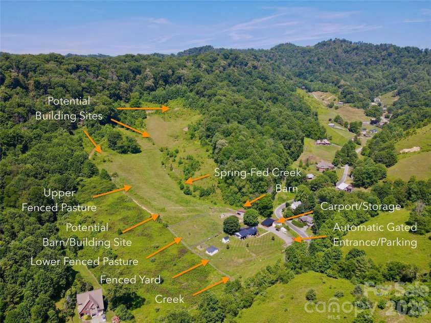 419 Fletcher Branch Road, Vilas, NC 28692.  MLS# CAR4403779, YatesRealty ID 37022. 
