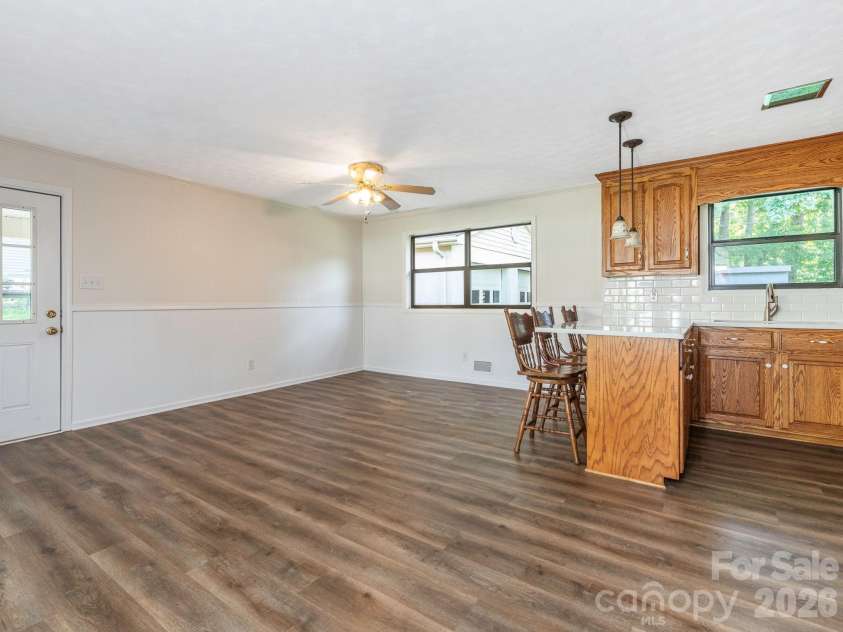 4531 Rocky River Road, Concord, NC 28027.  MLS# CAR4399344, YatesRealty ID 37030. Dining/kitchen