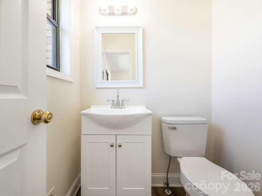 4531 Rocky River Road, Concord, NC 28027.  MLS# CAR4399344, YatesRealty ID 37030. Primary 1/2 bath totally renovated