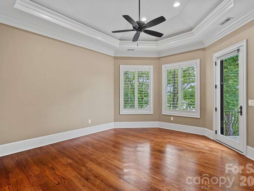 3225 Lake Pointe Drive, Belmont, NC 28012.  MLS# CAR4399291, YatesRealty ID 37031. Primary BR with water views
