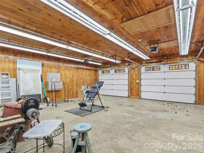 191 Fork Road, Burnsville, NC 28714.  MLS# CAR4355086, YatesRealty ID 37045. Lower Garage