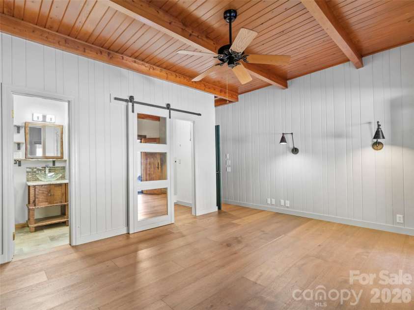 191 Fork Road, Burnsville, NC 28714.  MLS# CAR4355086, YatesRealty ID 37045. Second bedroom main house