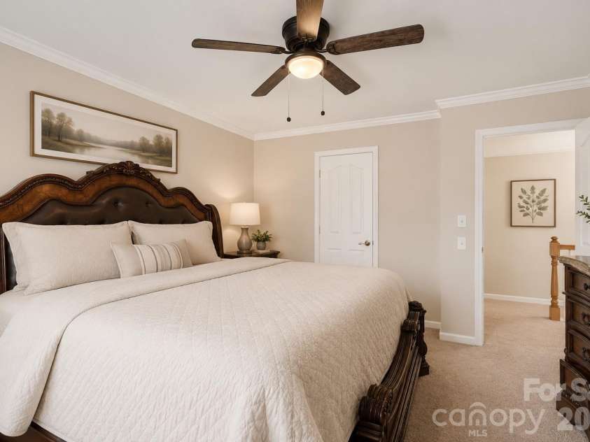 8021 Pelorus Lane, Charlotte, NC 28269.  MLS# CAR4394825, YatesRealty ID 37050. Bedroom 2