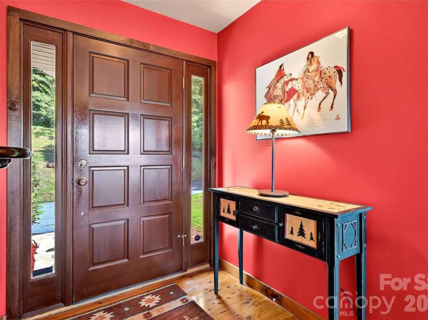227 Sidney Lanier Drive, Lake Lure, NC 28746.  MLS# CAR4400110, YatesRealty ID 37052. Entryway