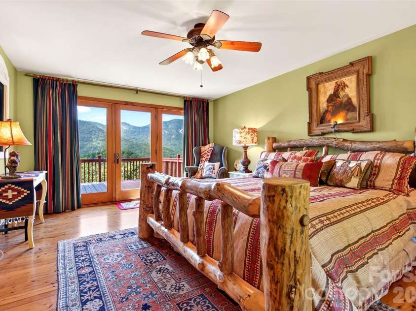 227 Sidney Lanier Drive, Lake Lure, NC 28746.  MLS# CAR4400110, YatesRealty ID 37052. Primary Suite