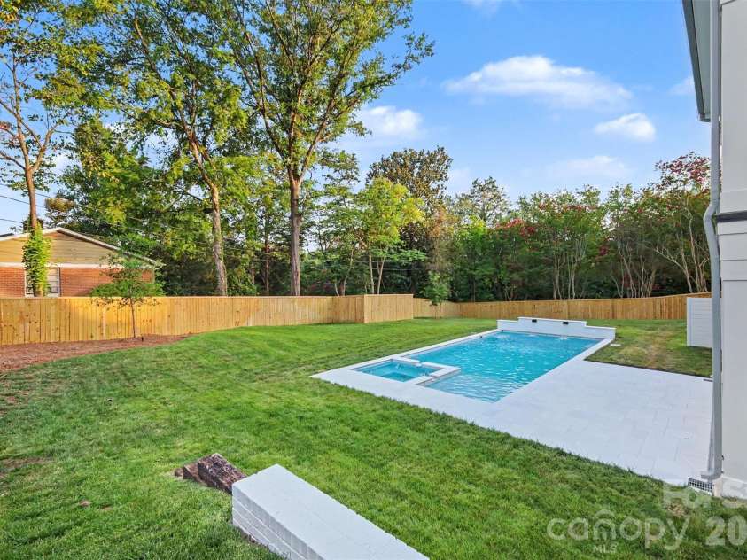 539 Mammoth Oaks Drive, Charlotte, NC 28270.  MLS# CAR4379128, YatesRealty ID 37062. Addition of pool deck