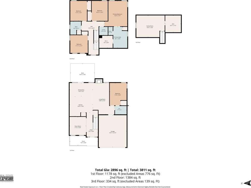 10022 Wrigley Drive, Charlotte, NC 28273.  MLS# CAR4400903, YatesRealty ID 37064. Floor plan
