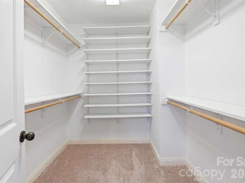 10022 Wrigley Drive, Charlotte, NC 28273.  MLS# CAR4400903, YatesRealty ID 37064. Primary Closet-Virtually staged empty