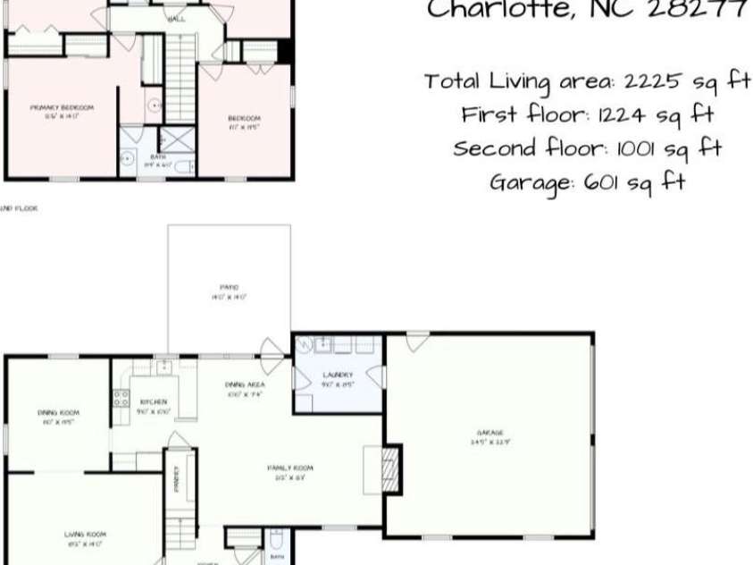 8711 Houston Ridge Road, Charlotte, NC 28277.  MLS# CAR4402954, YatesRealty ID 37077. 