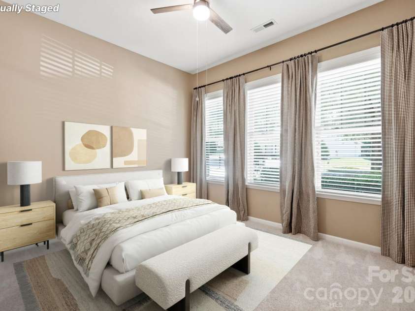3076 Streamhaven Drive, Fort Mill, SC 29707.  MLS# CAR4403200, YatesRealty ID 37089. Primary Bedroom