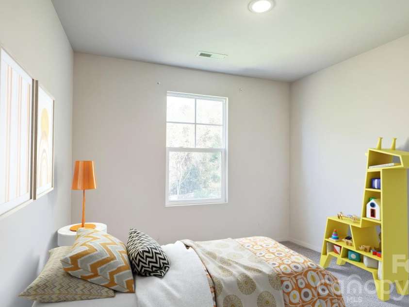 215 Putnam Street, Shelby, NC 28152.  MLS# CAR4356386, YatesRealty ID 3709. 3rd bedroom virtually staged