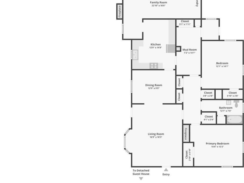 396 & 400 Will Hyatt Road, Waynesville, NC 28786.  MLS# CAR4191538, YatesRealty ID 3709. Floorplan 400 Will Hyatt