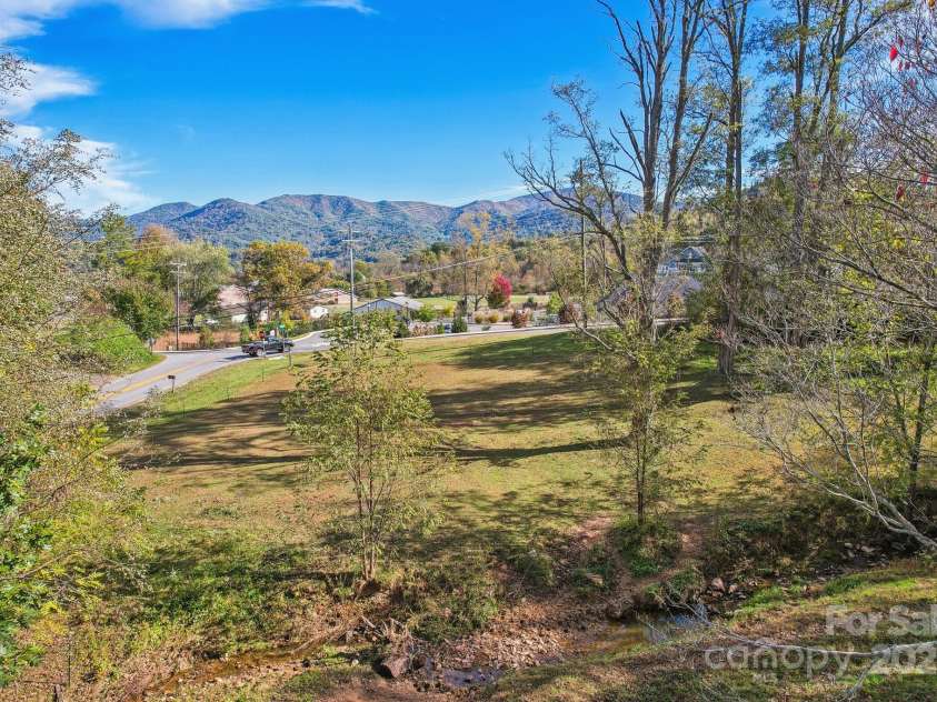 396 & 400 Will Hyatt Road, Waynesville, NC 28786.  MLS# CAR4191538, YatesRealty ID 3709. Property expands to the corner of Will Hyatt & Plott Creek Rd