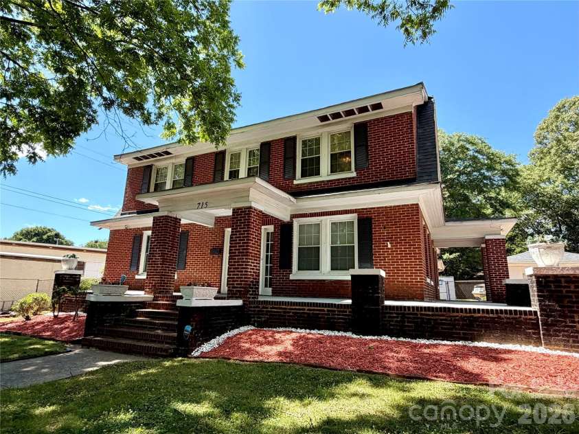 715 Marion Street, Shelby, NC 28150.  MLS# CAR4387396, YatesRealty ID 371. 