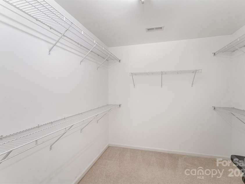 10015 Garrison Watch Avenue, Charlotte, NC 28277.  MLS# CAR4239226, YatesRealty ID 3710. Primary closet