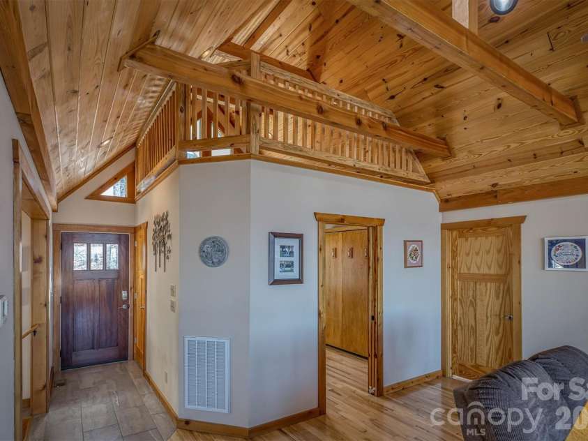 2262 Grandview Peaks Drive, Nebo, NC 28761.  MLS# CAR4355618, YatesRealty ID 3710. Entryway & Hideaway Loft