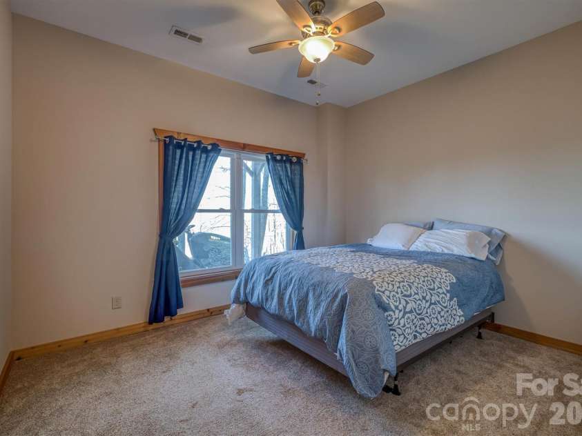 2262 Grandview Peaks Drive, Nebo, NC 28761.  MLS# CAR4355618, YatesRealty ID 3710. Guest BR in Basement